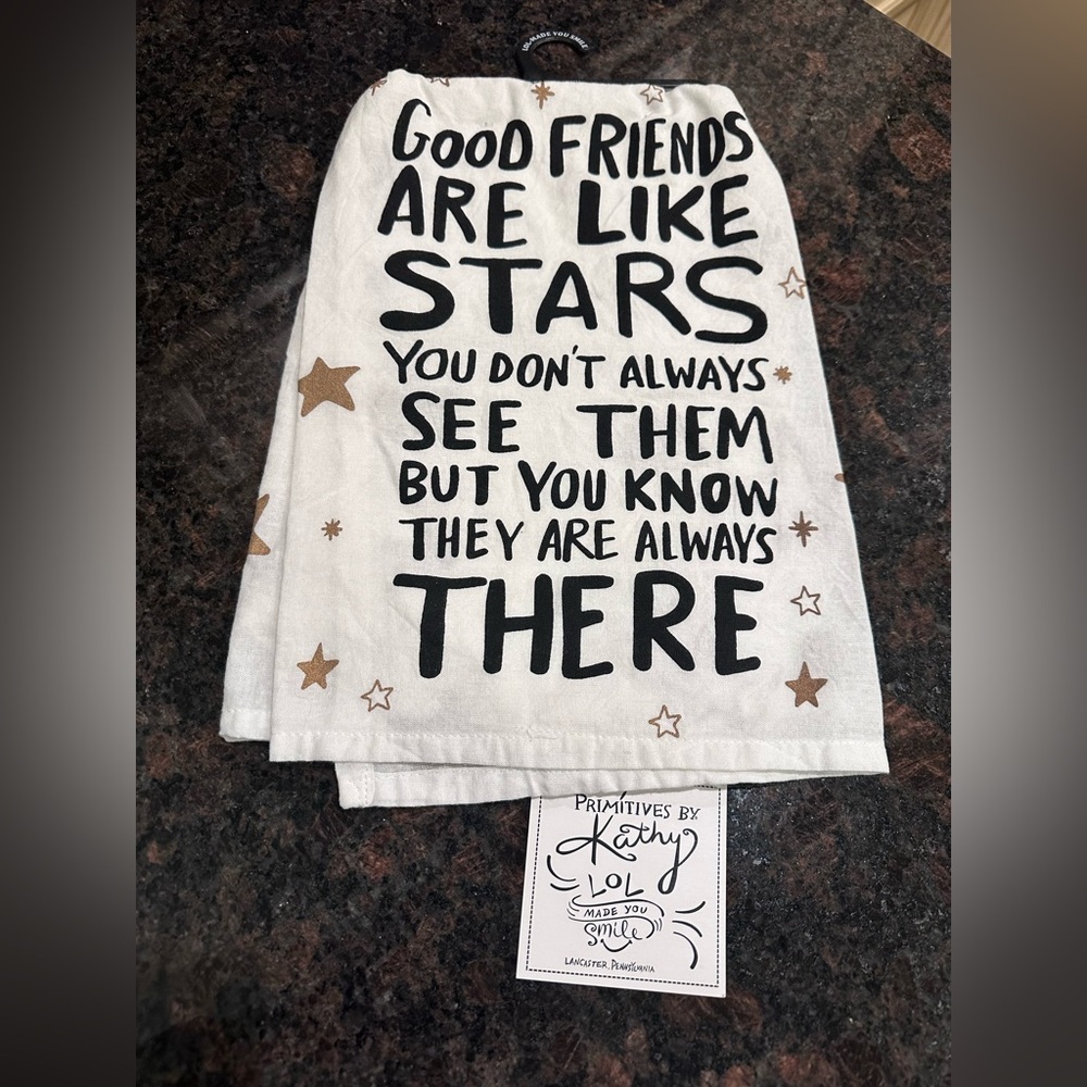 Primitives by Kathy Inspirational Star Towel